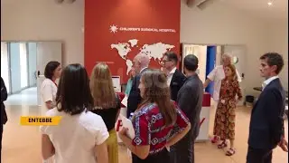 The 3rd South Summit Spouses of Heads of State visit Entebbe Children's Surgical Hospital