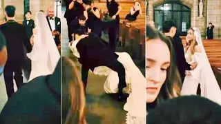 Lucas Dobre Kissing Ivanita Lomeli during the Wedding 