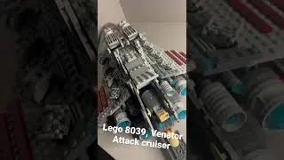 Lego 8039, Venator-Class Republic Attack Cruiser. #lego #starwars #8039 #venator #republic #cruiser