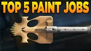 Top 5 Paint Jobs in Black Ops 3 (EP. 17 New Weapon Camos)
