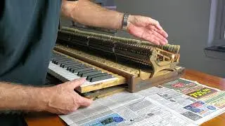 #24 Restoring An Old Steinway Piano How Piano Action Works
