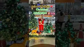 Christmas celebration | Axis mall kolkata #shorts #viralvideo #viralshorts #christmas #mall #axis