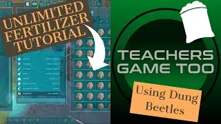 UNLIMITED FERTILIZER TUTORIAL!!! With dung beetles!