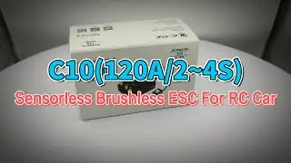 Brushless Sensorless C10(120A/2~4S) ESC For RC Car