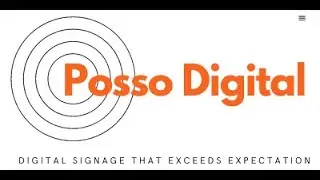Digital Menu Boards signs by Posso digital for digital signage in-store