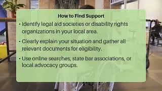 Are There Free Legal Aid Options For Disabled People?