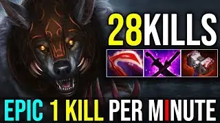 Midlane [Ursa] 1Kill Per Min 28Kills In 28Min Game Immortal Rank | Dota 2 FullGame