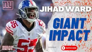 Jihad Ward: Giant Impact | New York Giants Football | Unsung Heroe!