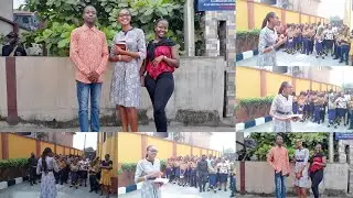 An outreach to Rockbase International School, Port-Harcourt.