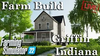 🔴LIVE🔴Building our own farm on Griffin Indiana