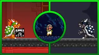 Mario Forever: SMW Edition All Bosses (No Damage)
