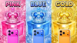 Choose Your Gift! Pink, Blue or Gold 💗💙⭐️ How Lucky Are You? 🎁😱 Quiz Kingdom