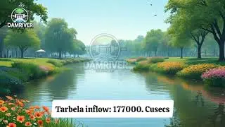 Indus River Live Flow Update | Tarbela Inflow 177000 | Skardu, Besham, Khairabad | DamRaiver