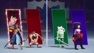 Taz Vs Nubia Vs Finn Vs Garnet|MultiVersus