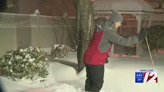 Snowfall totals near 11 inches in East Providence