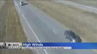 Windy Conditions, Dust Storm Lead To Highway Closures In Eastern Colorado