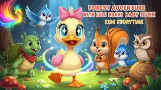 Forest Advanture with Lulu the Brave Baby Duck #story #storytime #bedtimestories #englishstories