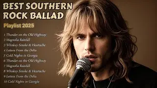 Whiskey Smoke & Heartache | Southern Rock Ballads 2025 | Rustic Country Rock Collection