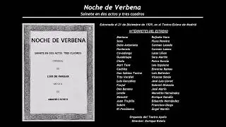 Noche de Verbena - Tango 'En un conventiyo de los arrabales' (1930) - Rafaela Haro - Vicente Simón