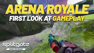 Splitgate Arena Royale FIRST LOOK - New Gameplay