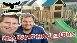PAPA BOUWT EEN GROOT FATMOOSE SPEELTOESTEL!!! KOETLIFE VLOG