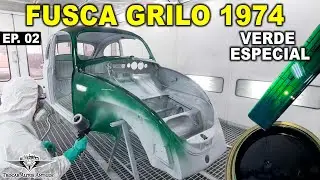 FUSCA GRILO - Esportivo, Confort&aacute;vel e Luxuoso 😍 Detalhes de tape&ccedil;aria e VISITA do cliente! 👍 EP. 02