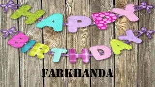 Farkhanda   Birthday Wishes