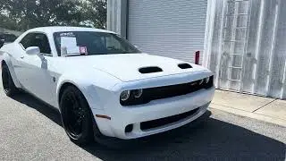 Dodge Challenger SRT Hellcat Redeye Widebody Coupe 2021 года, белый