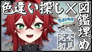 【ポケモン】ゾロア色違い求めつつ流石に図鑑埋め！【レジェンズアルセウス】