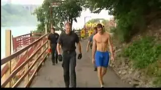 3 arrested after swimming under Falls