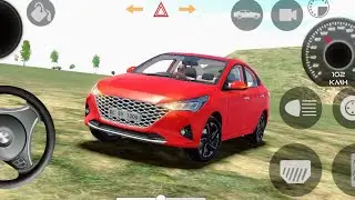 Driving the Red Verna! ❤️🚗 (Car Game)