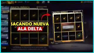 Sacando la nueva animación de ala delta en Free Fire