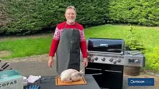 Outdoor Scene- How to Cook Rotisserie Turkey on Broil King BBQ