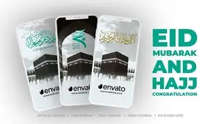 Hajj & Eid Al-Adha Mubarak Stories - After Effects Template