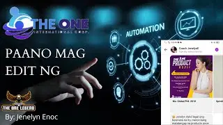 Paano mag edit ng automation (THE ONE)