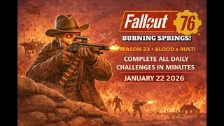 Complete All Daily Challenges in Minutes &ndash; Fallout 76