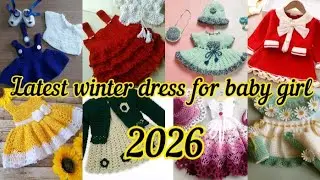winter dress for baby girl // crosia dress for baby girl #babygirldress #babygirloutfit  #viral