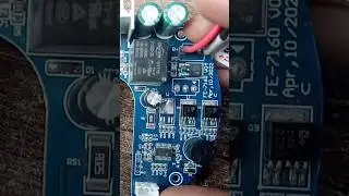 AC DC ceiling fan Circuit repair tips #shorts