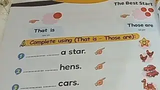 The Best Start 🌻Phonics💥Book 1💥These are💥That is🌹Those are  💥الحروف #english الحلقه الاخيره This is