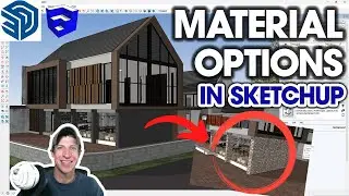 A FREE Material Option Extension for SketchUp from Fredo6! (NEW EXTENSION)