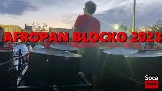 AFROPAN STEEL BAND BLOCKO TORONTO 2023 LIVE STEEL PAN MUSIC COVER CALM DOWN AND ENGINE ROOM