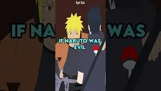 What If Naruto Was Evil? #anime #naruto