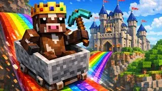 🔴Building A Rainbow Dropper Mini Game  In My Forever World🌈😲🔴