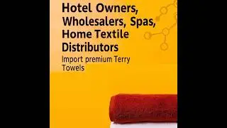 Enhance your hospitality or retail offerings with our premium bath towels.