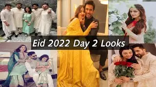 Pakistani Actress Eid Looks| Pakistani Celebrities Eid ul Fitr Pics 2022