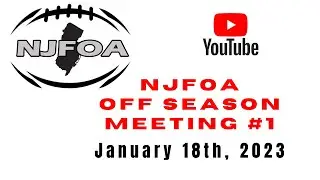 NJFOA Off Season Meeting #1 (Jan. 18th 2023)
