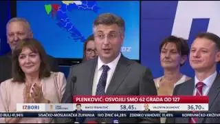 (05/06/2017) Dnevnik.hr: Lokalni izbori 2017 - Obraćanje UŽIVO Andreja Plenkovića