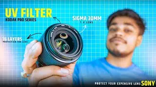 Is the Sigma 30mm 1.4 with Kodak UV Filter a GAME CHANGER - SONY a6400