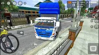 INSANE TRUCK DRIVE IN HEAVY CITY TRAFFIC | BUS SIMULATOR INDONESIA PART 2