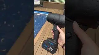Obsessed with this turbo blower for quick deck cleanup! #dealsforyoudays